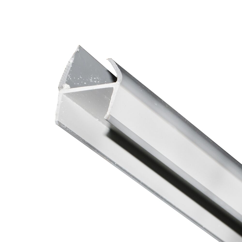 Pommier profil de la porte de conteneur 35 mm - gris - 2,7 mètres