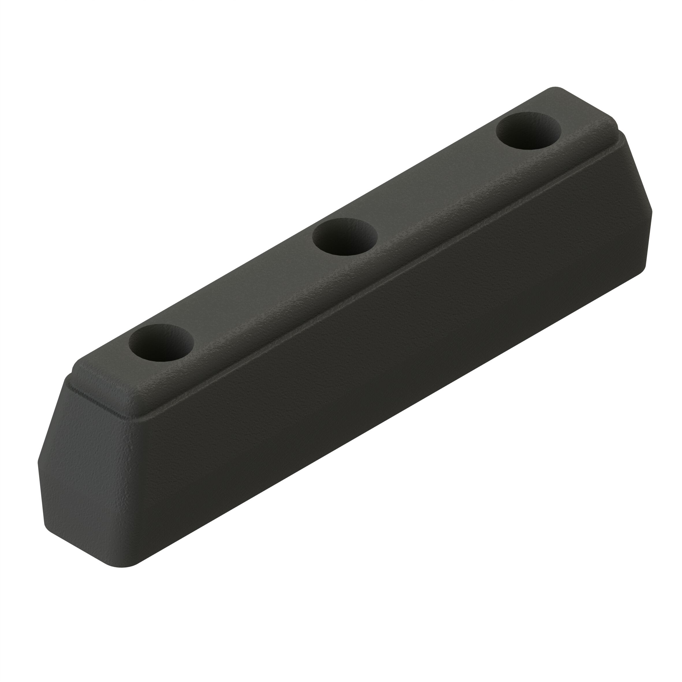 Rhiwa Quality stootblok 320 x 52 x 82 mm (LxBxH) - rubber