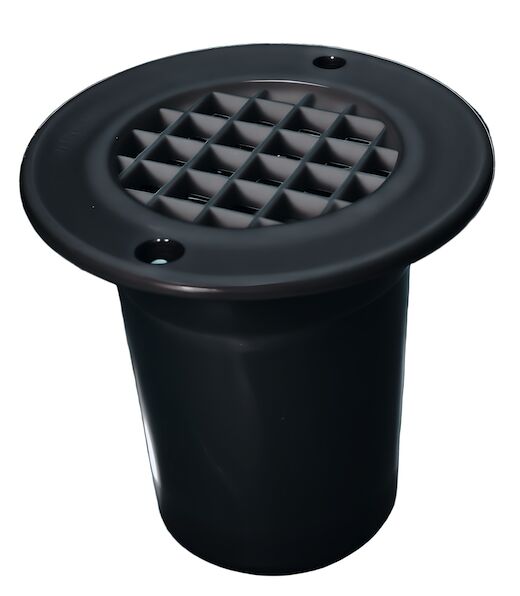 Rhiwa Quality centaFlow™ grille encastrée au sol - noire