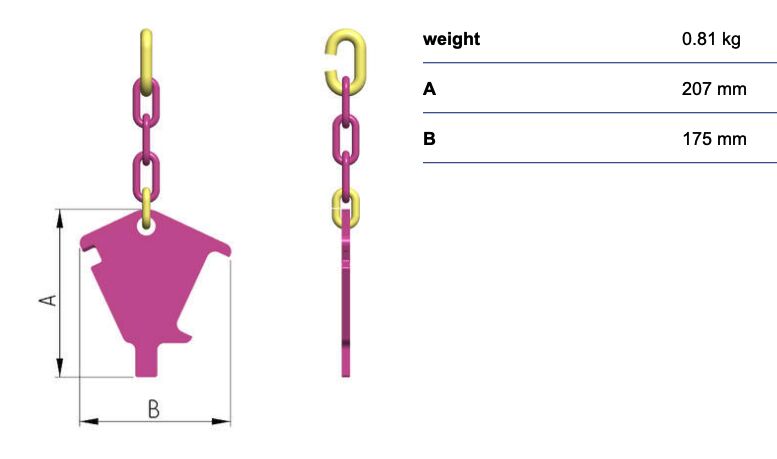RUD VIP-Identification tag VKZA-22 - for lifting chain