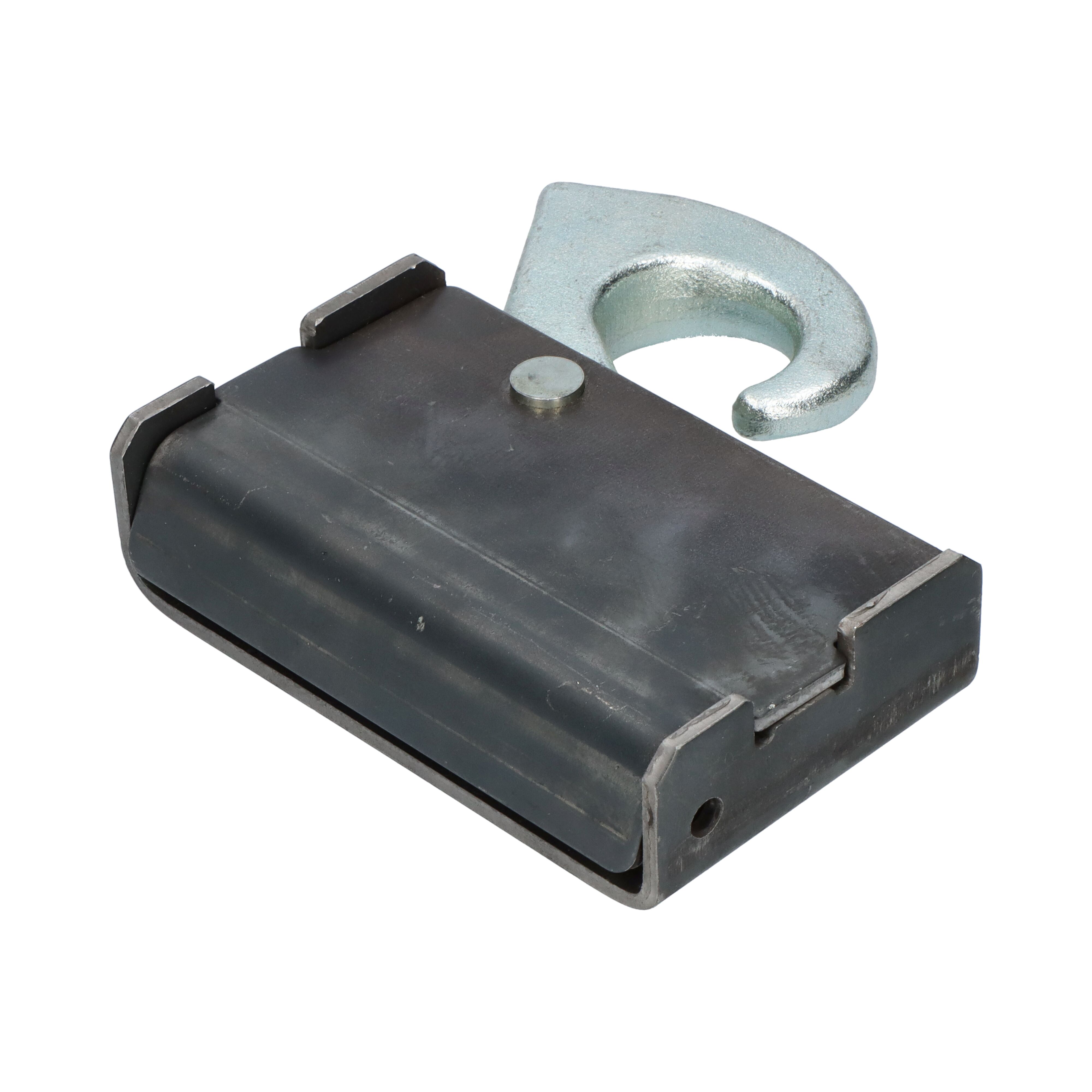 Rhiwa Quality lashing bowl 4 tonnes - plain steel with zinc-plated hook