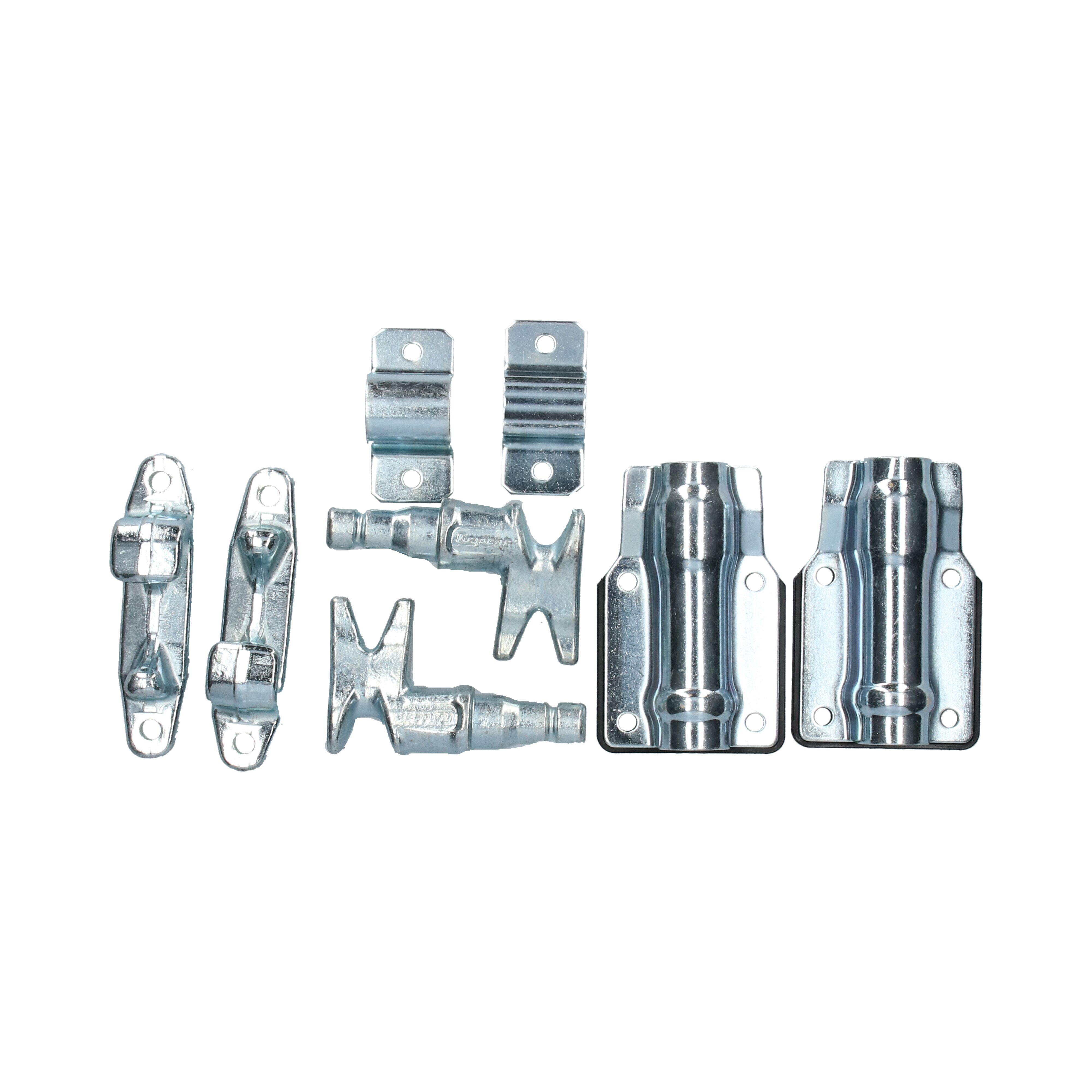 Pommier opbouwsluiting set Ø 27 mm - model PS3 - verzinkt