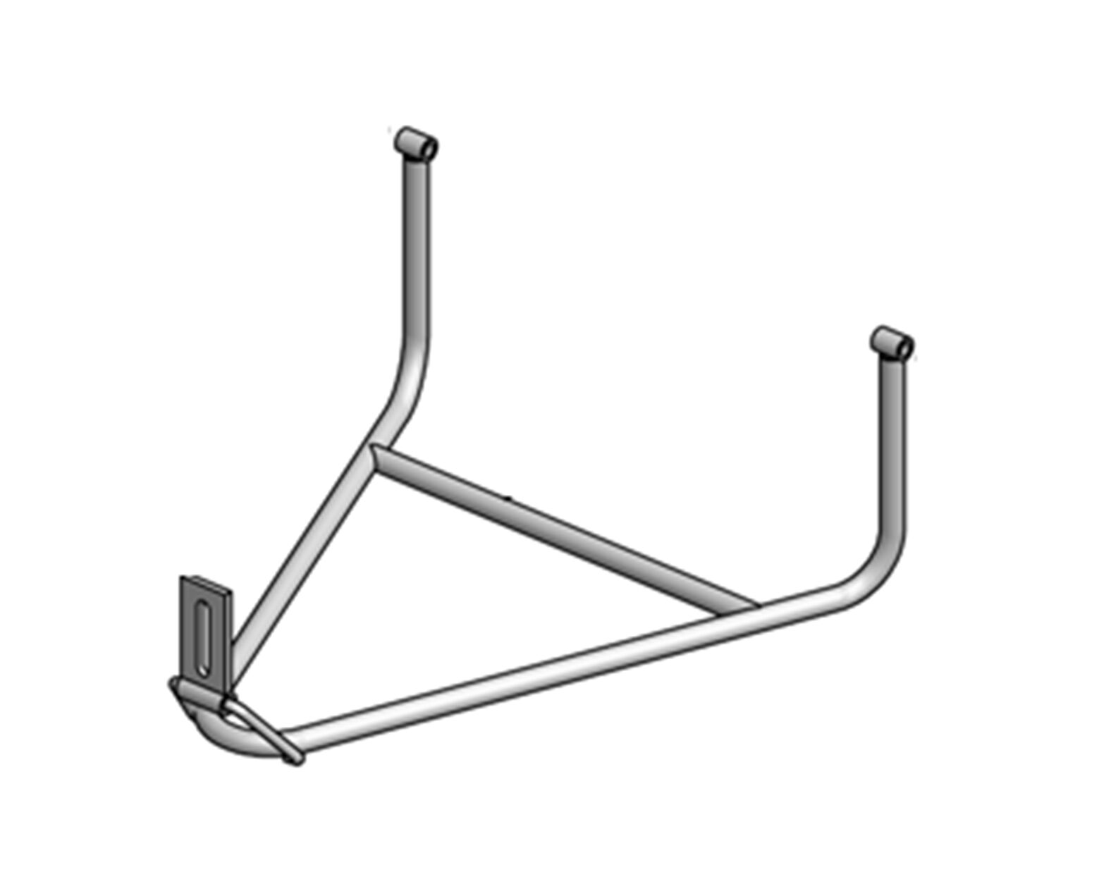 PWP reservewielhouder - voor Sprinter vanaf 2006 - voor band Ø 630-730 mm