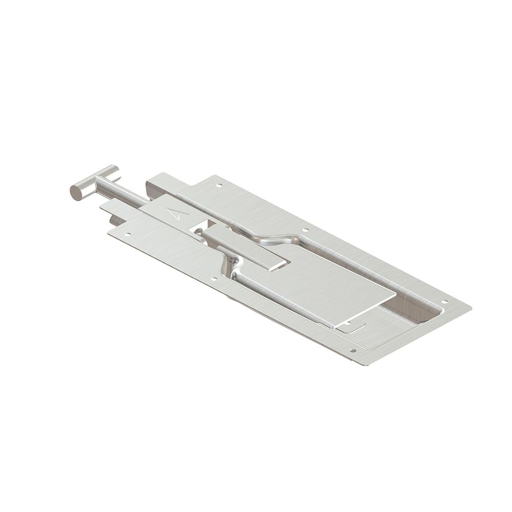 Rhiwa Quality internal lock - 300 x 120 x 22.5 mm - with T-hook - galvanised