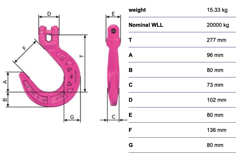 RUD VIP-Foundry hook VWH-22