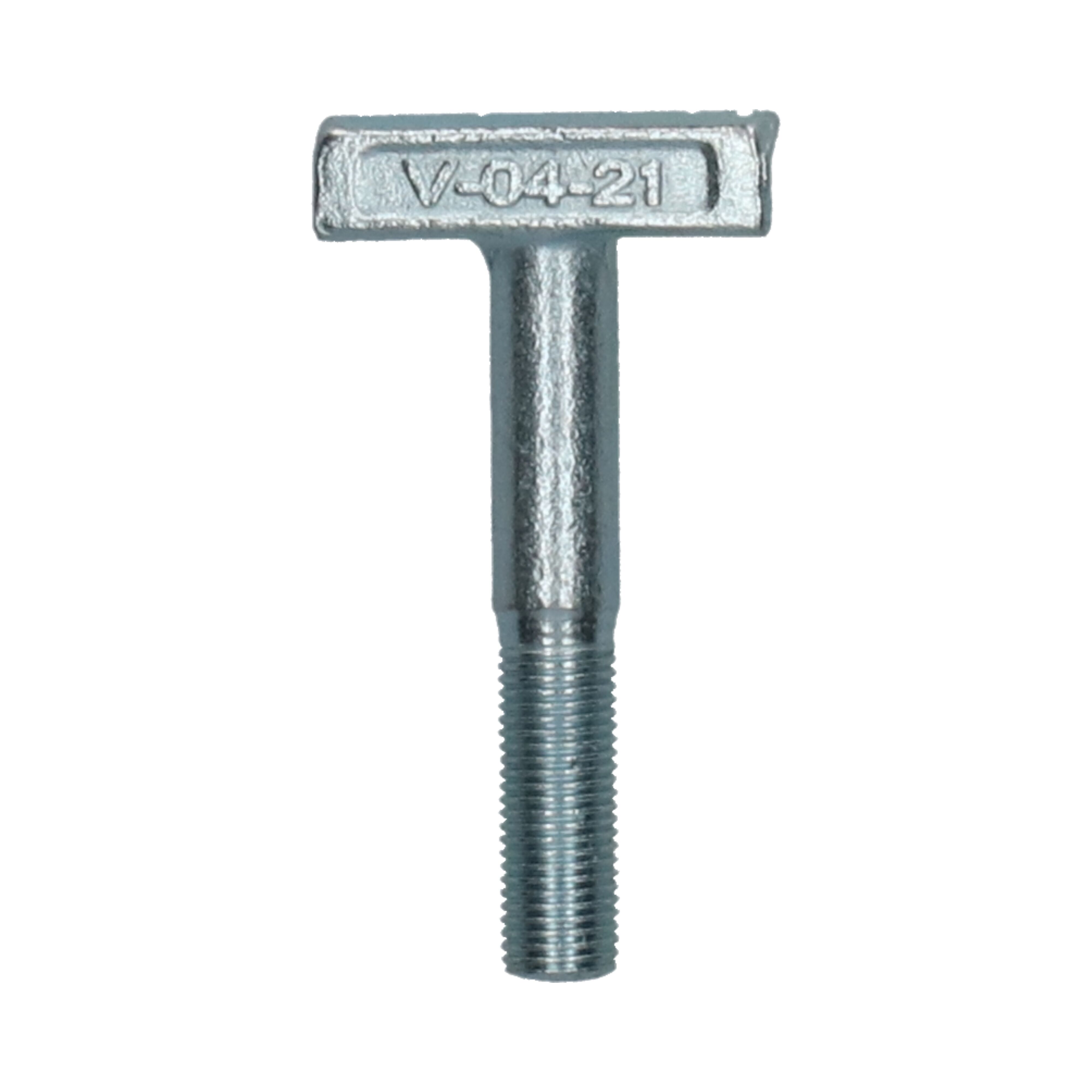 Rhiwa Quality T-haak 95 mm - voor inbouwsluiting zijbord - verzinkt