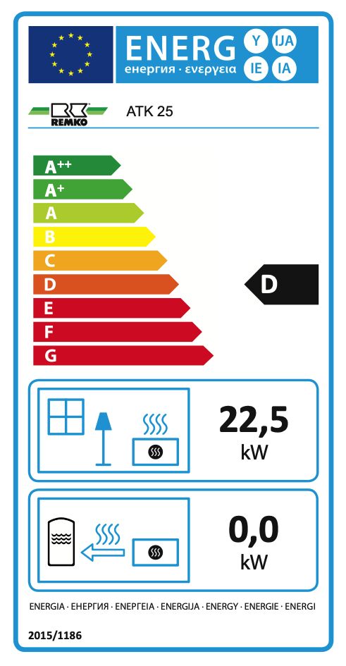 REMKO  chauffage au gazole à combustion indirecte ATK 25 - 22,5kW