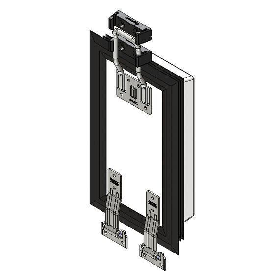 Pommier siphon de ventilation - 170 x 335 x 75 mm siphon de ventilation LxHxP