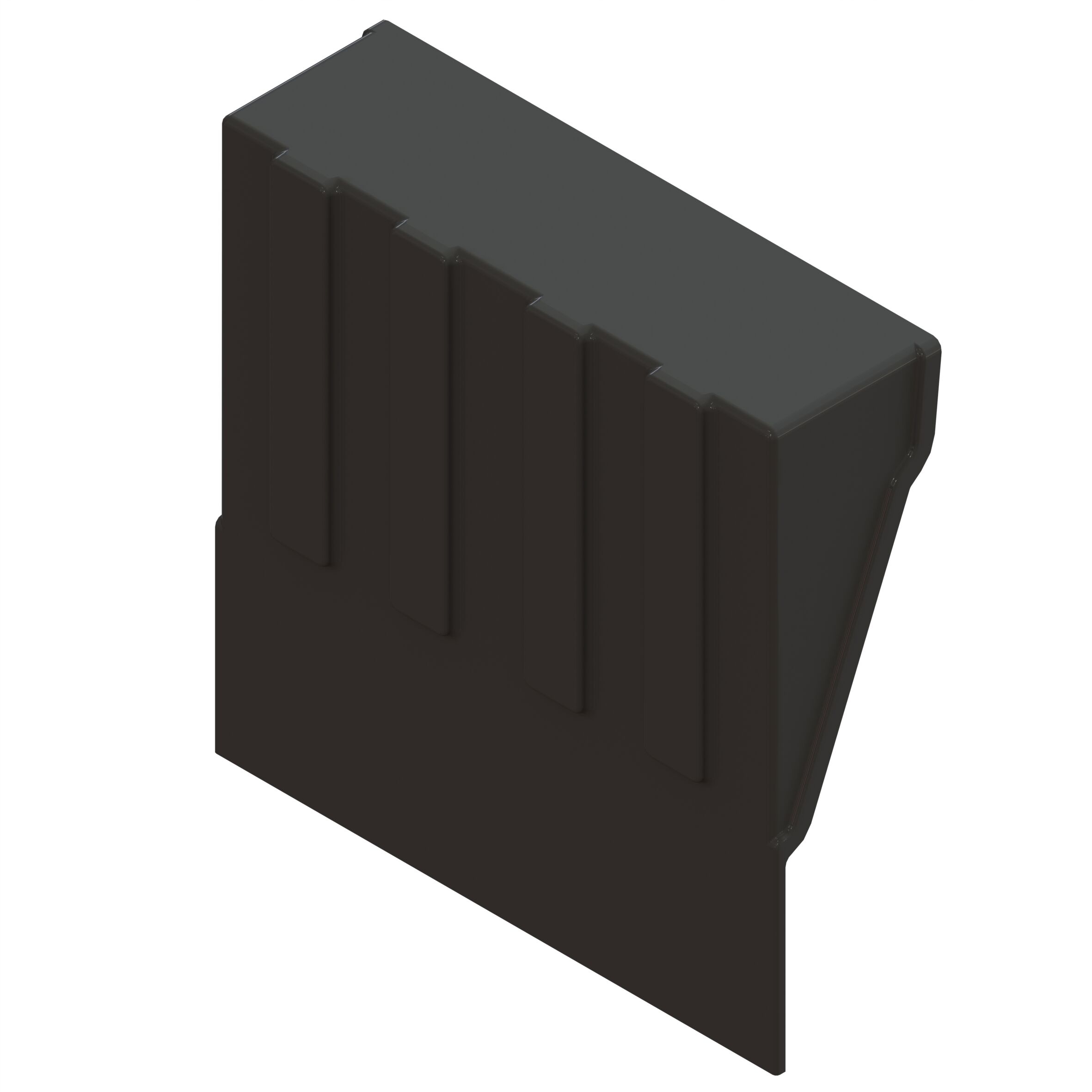 Parlok spatbak 600 x 500 mm (BxH) - HDPE