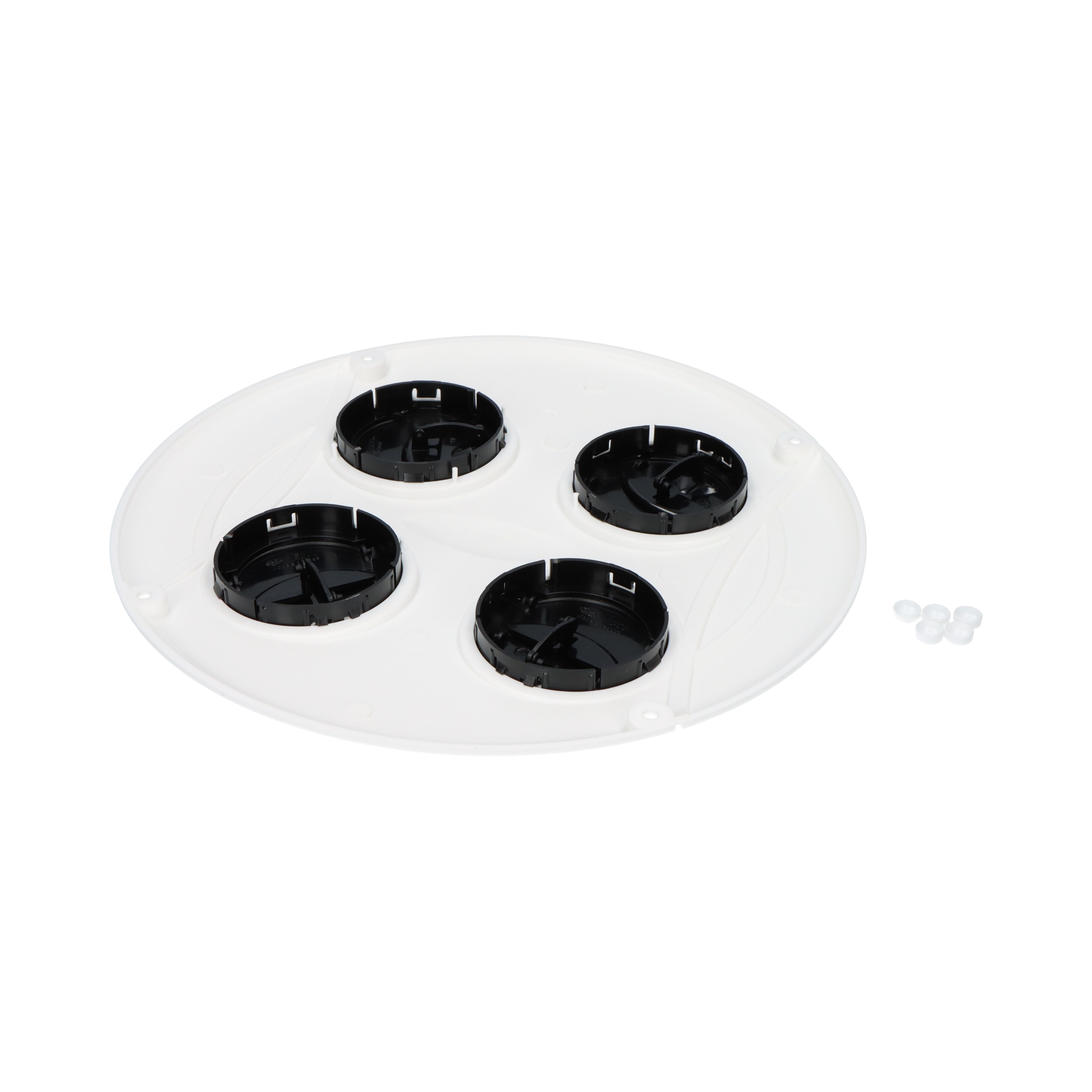 Rhiwa Quality inner grille - lockable - for elektric roof fan - white