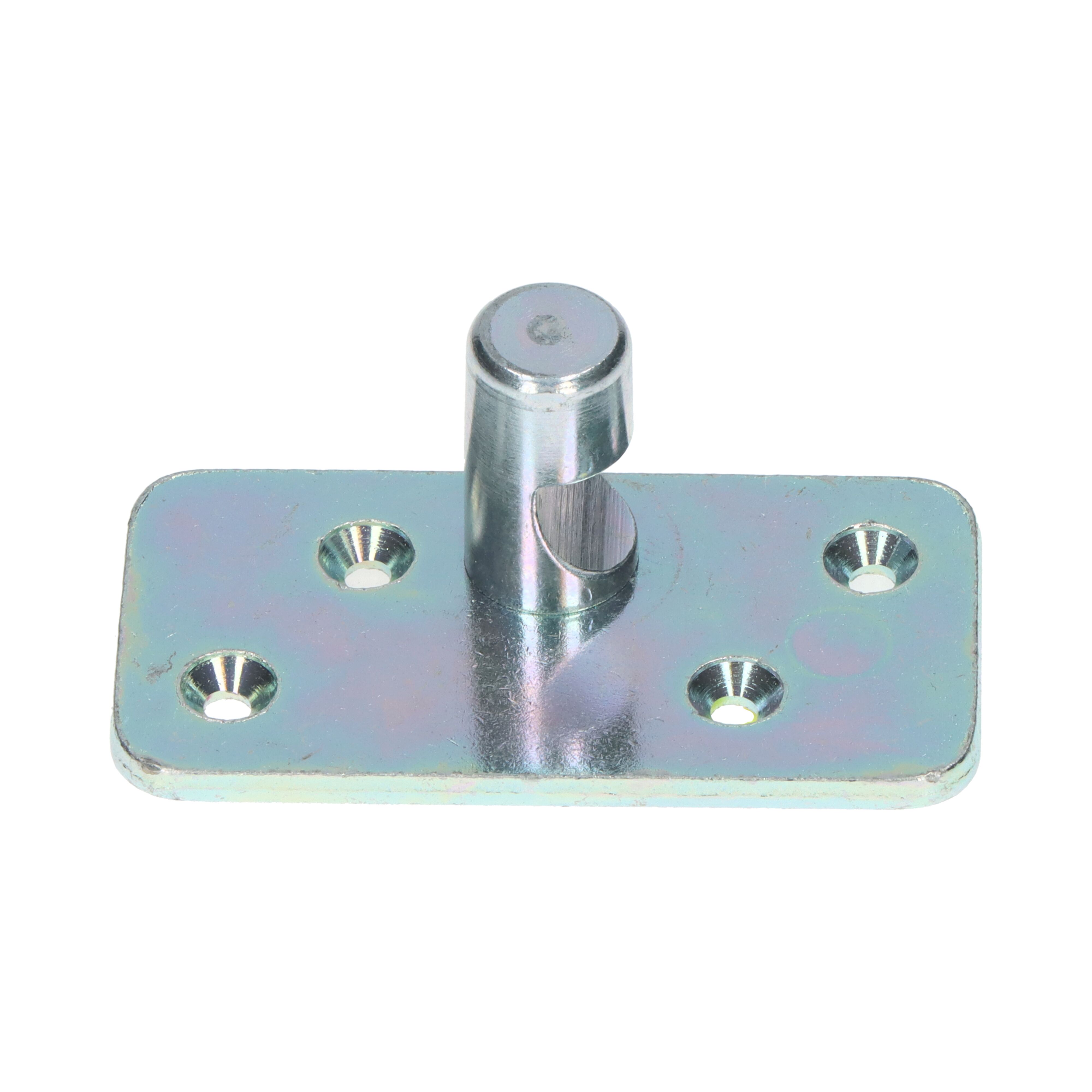 Pommier locking gear - right - for sliding door - zinc-plated