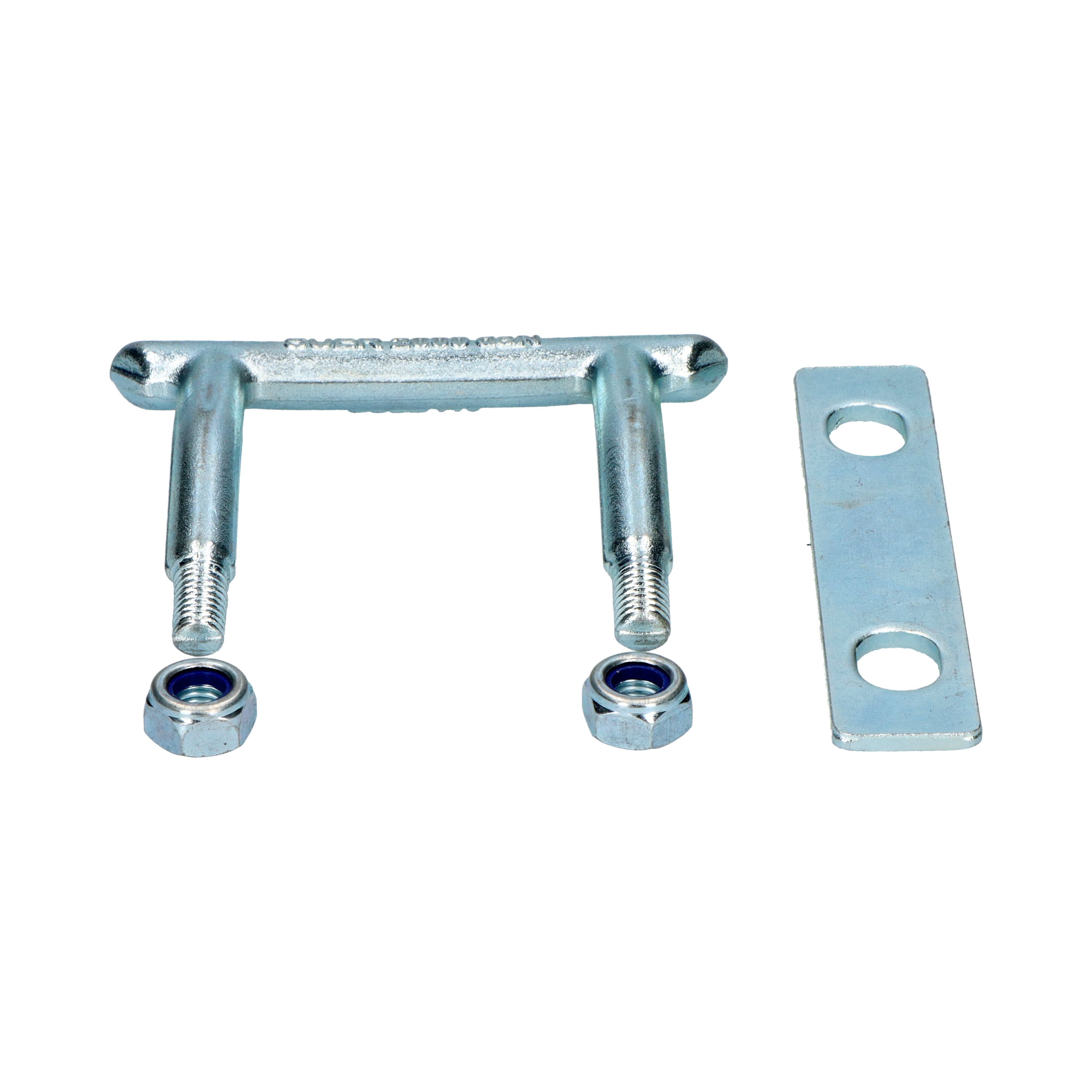 Rhiwa Quality trekanker set 2 ton - voor kantbalk - verzinkt