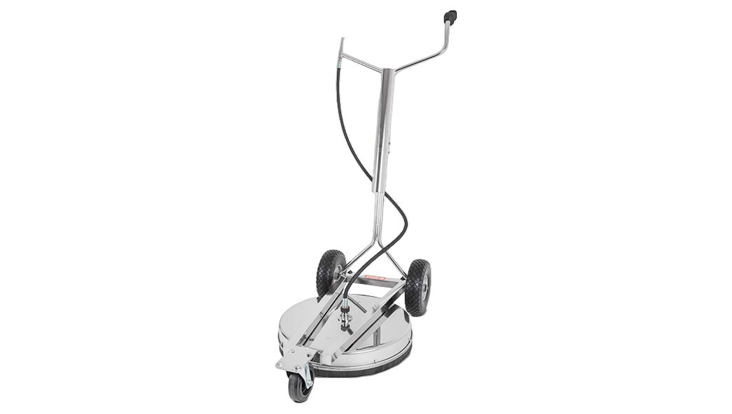 Ehrle surface cleaner Ø 520 mm - 2 spray nozzles - 3 wheels air tyred - stainless steel