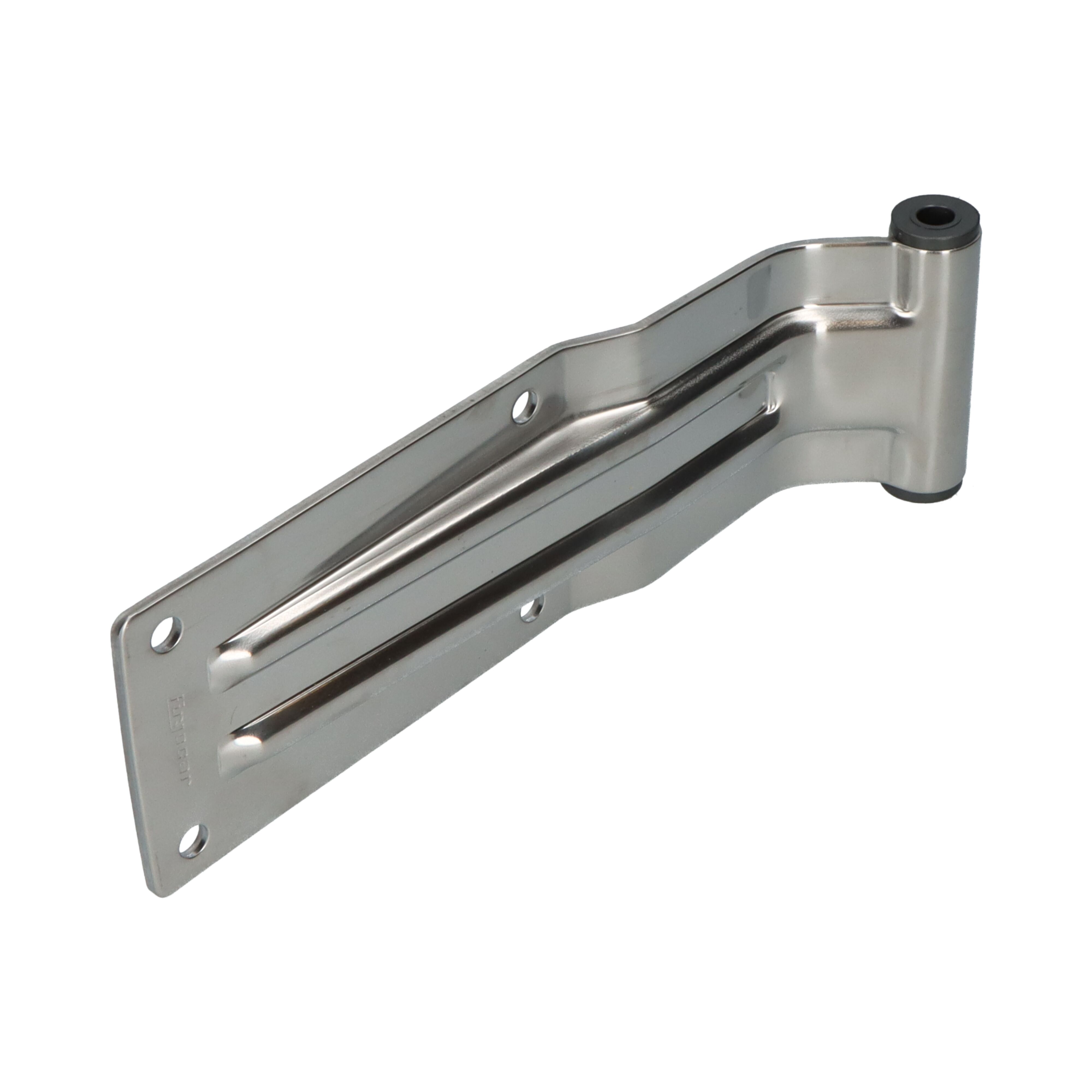 Pommier achterdeur scharnierblad 262 mm - bokbreedte 88 mm - RVS