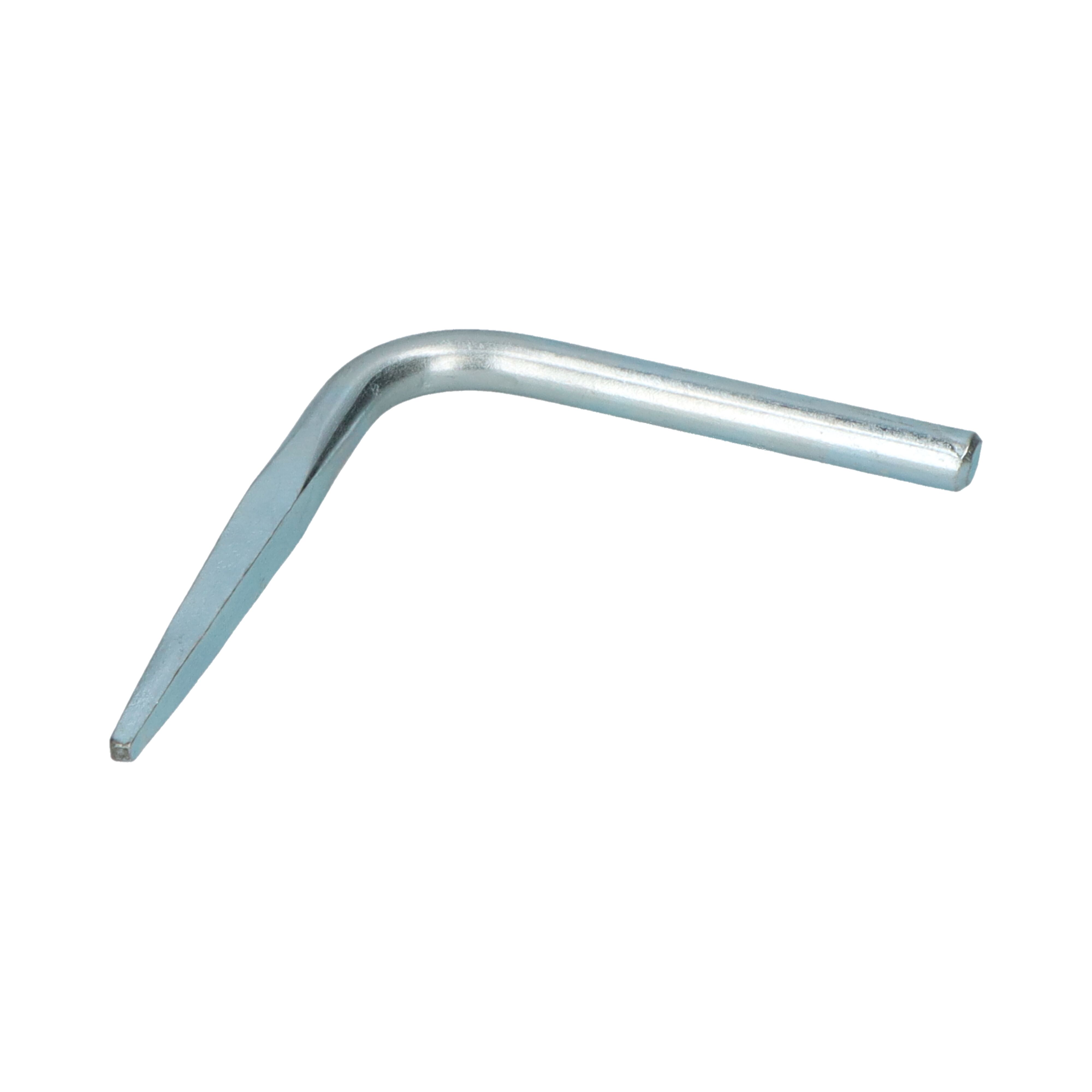 Pommier clé à fourche coudée - galvanisée