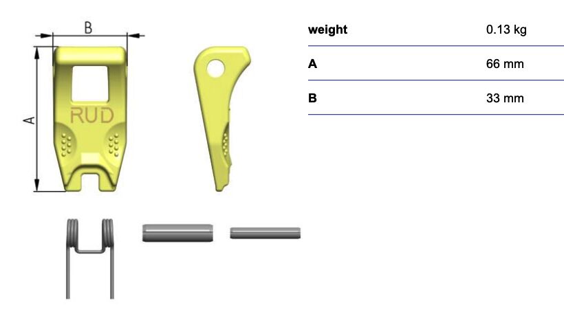 RUD spare part set for ICE ISH-8