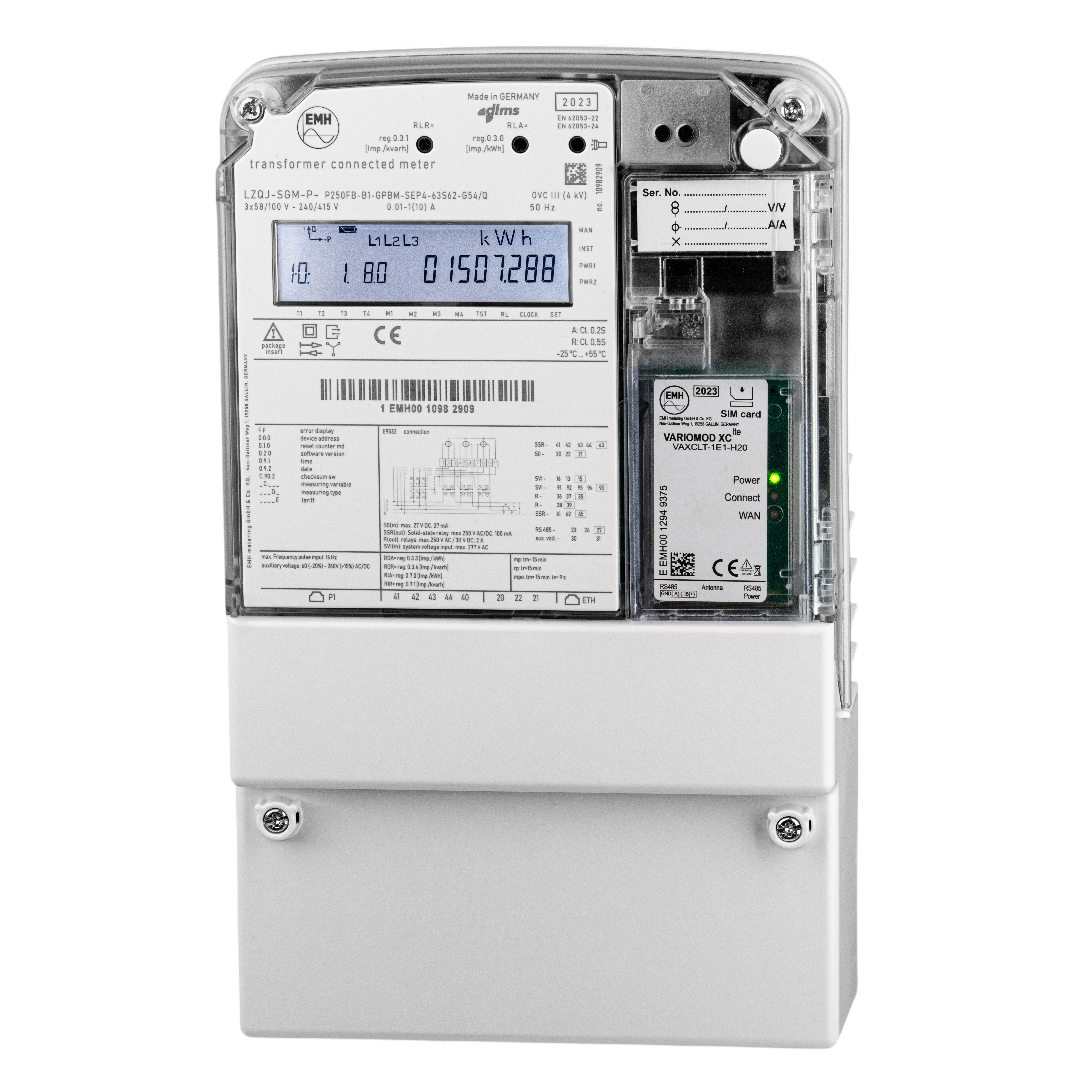 EMH Metering kWh-meter LZQJ-SGM