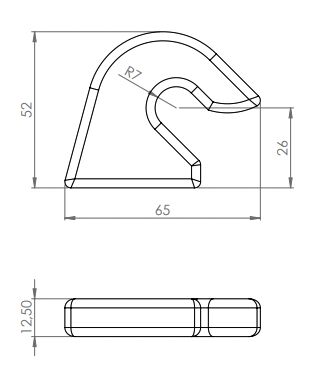 Rhiwa Quality hook welding model for triangle spring