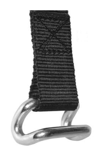 Pommier hook - with strap 800 mm - for buckle