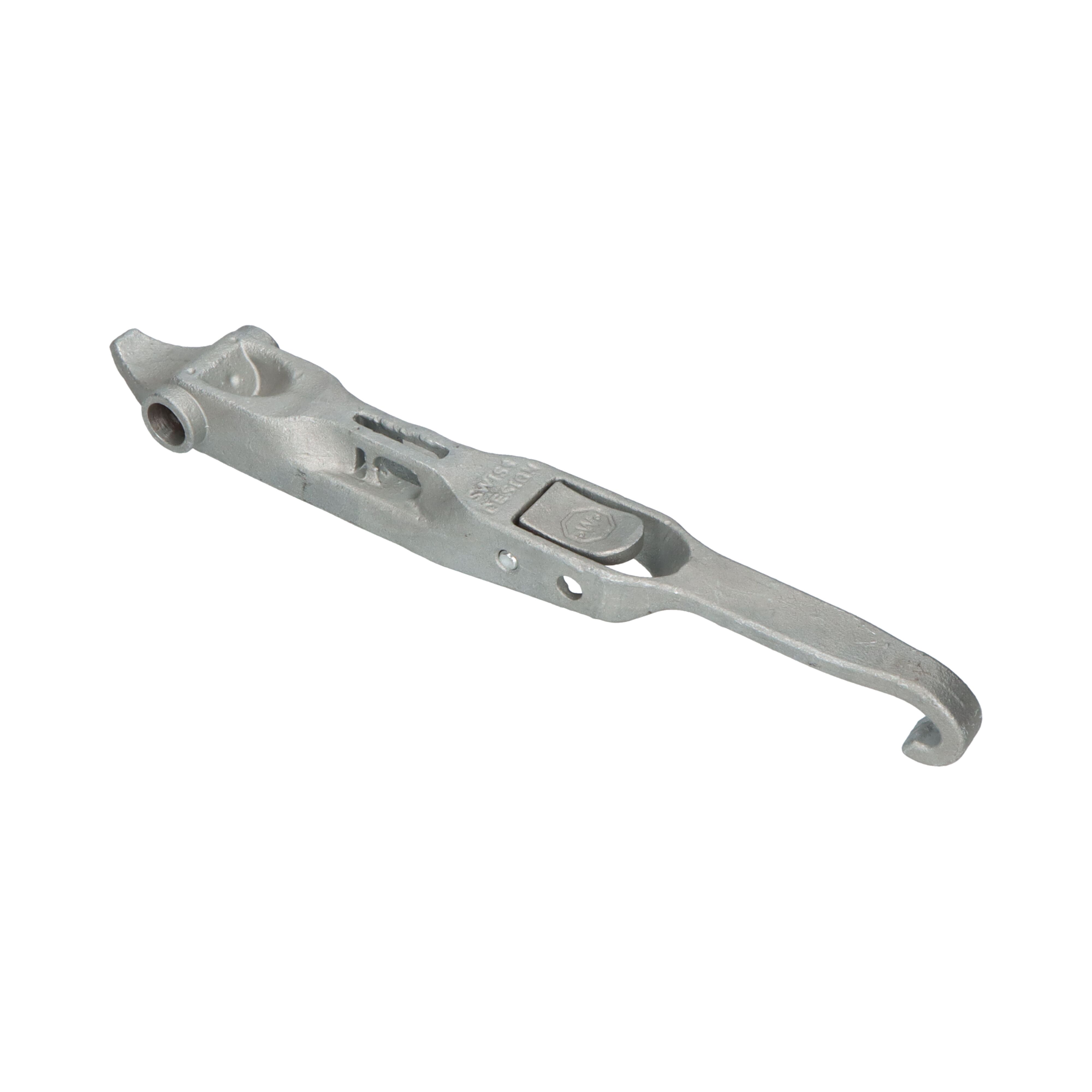 PWP handle Boxer III - with TIR - for substruture locking Ø 18 mm - HDG