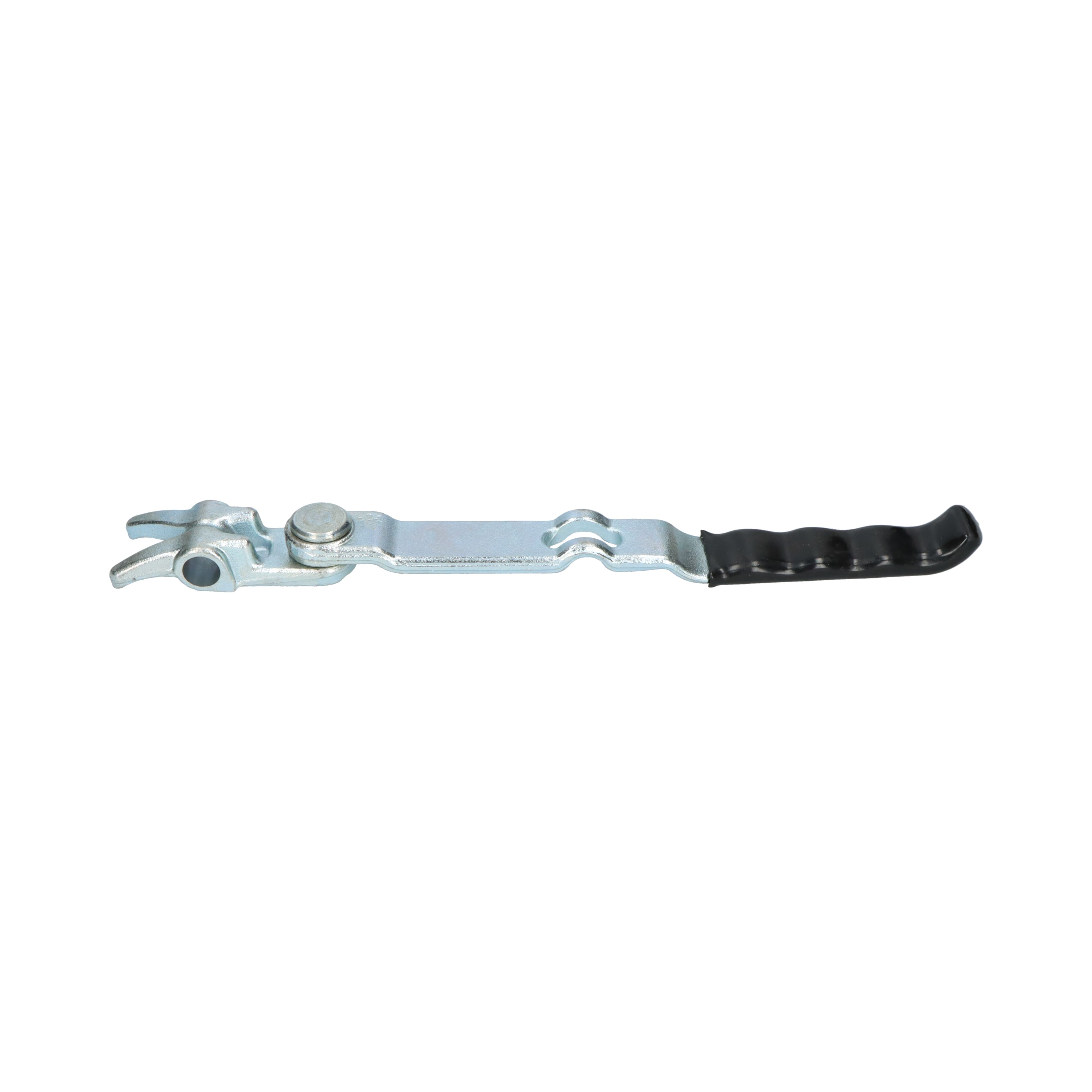 Pommier handle straight - hinged - for substructure locking Ø 18 mm
