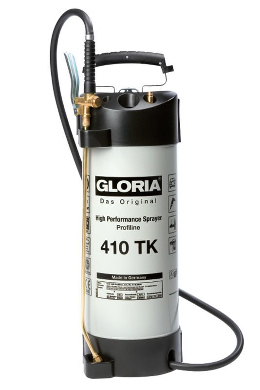 GLORIA 410 TK Profiline - drukspuit - olie bestendig - 10 liter - compressor aansluiting