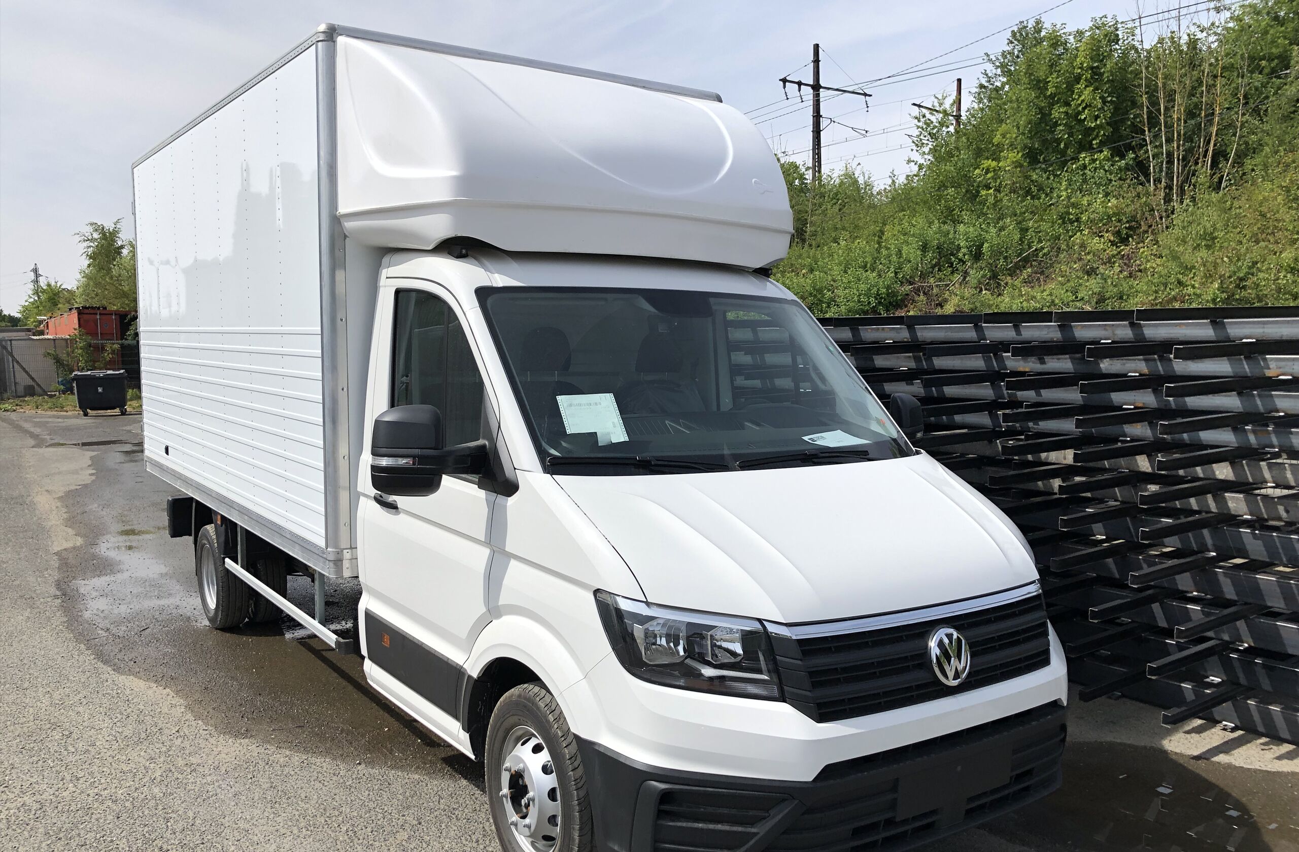 Noviplast dakspoiler capucine - MAN TGE - 600 x 2090 mm (HxB)