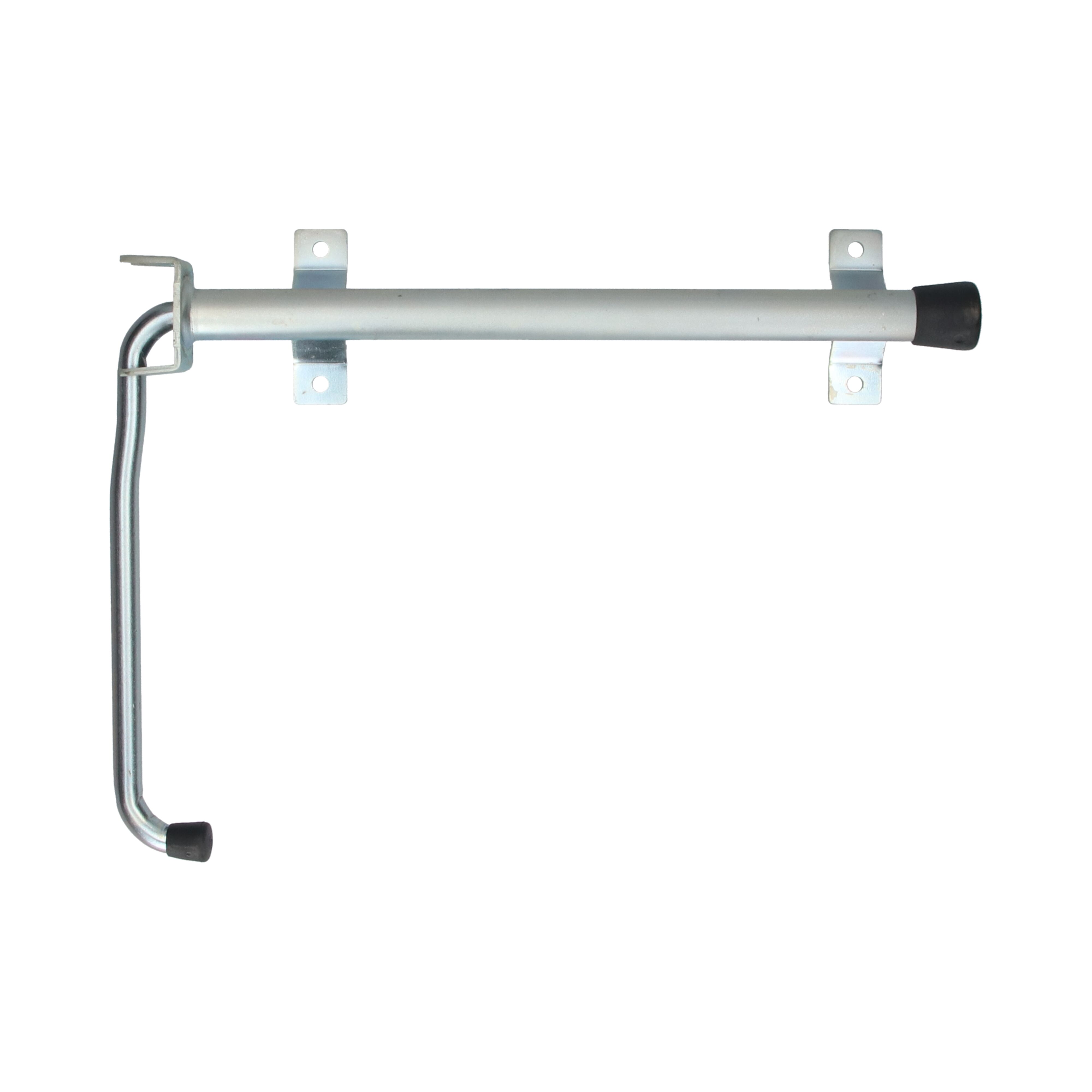 Pommier arrêt de porte extensible - galvanisé avec plastique poli