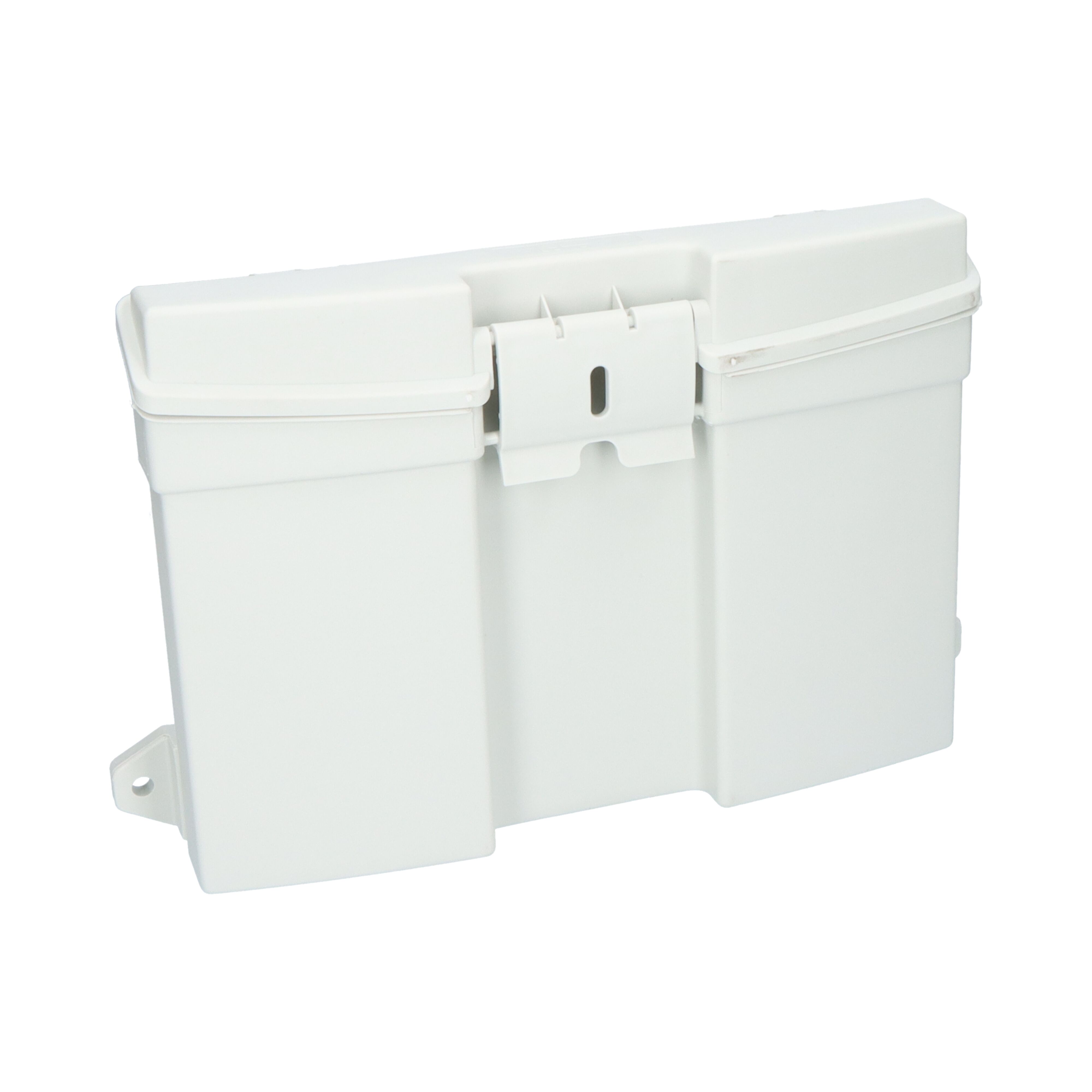 Pommier document box 344 x 231 x 70 mm - grey plastic