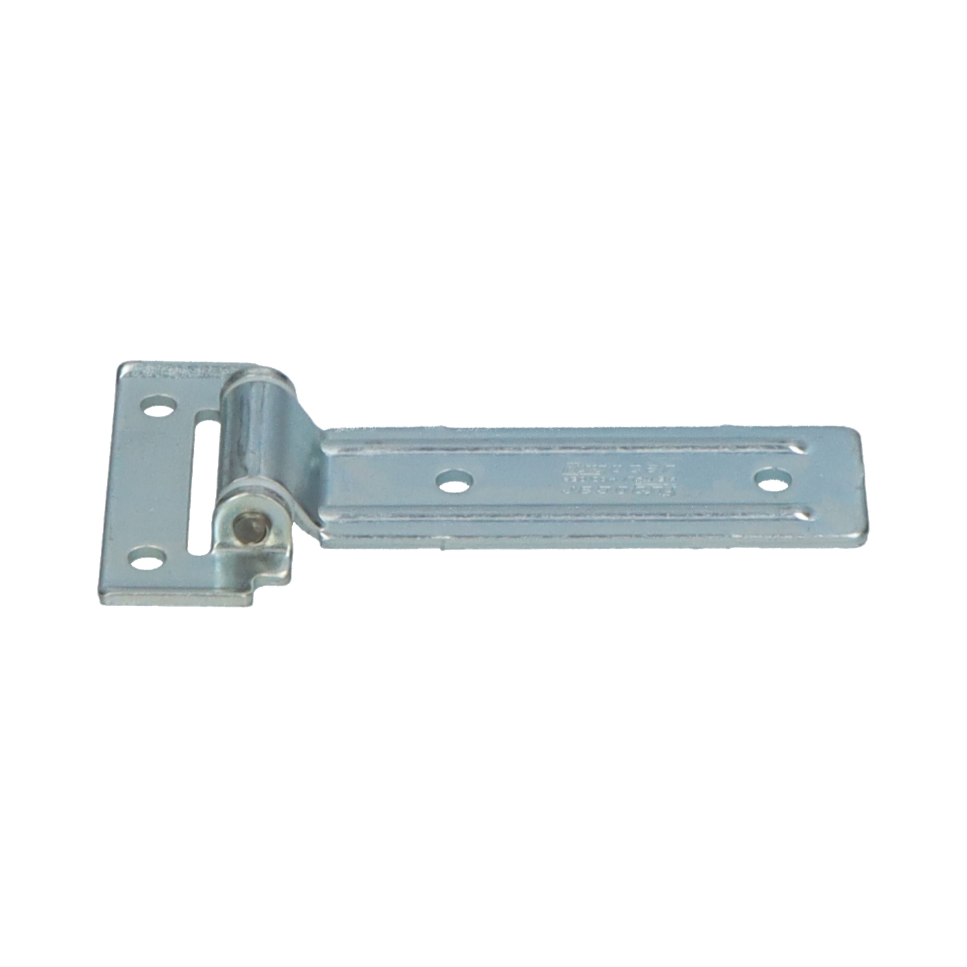 Pommier zijdeurscharnier vlak 109 mm - verzinkt