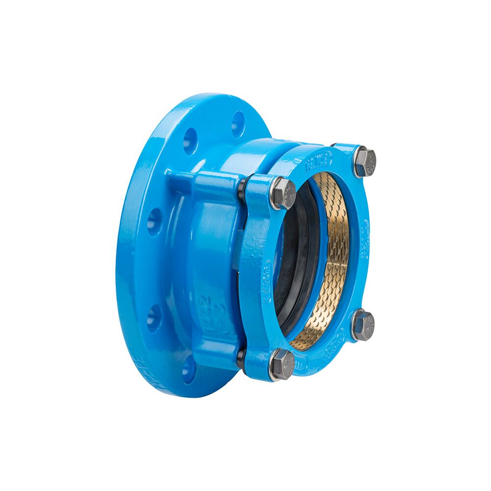 thumbnail image 2 of Exhaust Connector Sleeve Flange Adapter 56mm To 60mm For Citroen, Peugeot, Renault - Steel, Coated 2 of 6