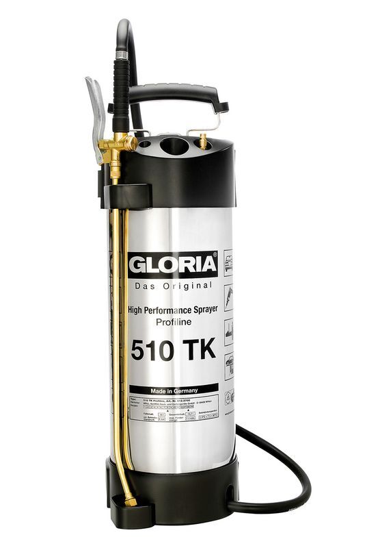 GLORIA 510 TK Profiline - drukspuit - olie bestendig - 10 liter - compressor aansluiting