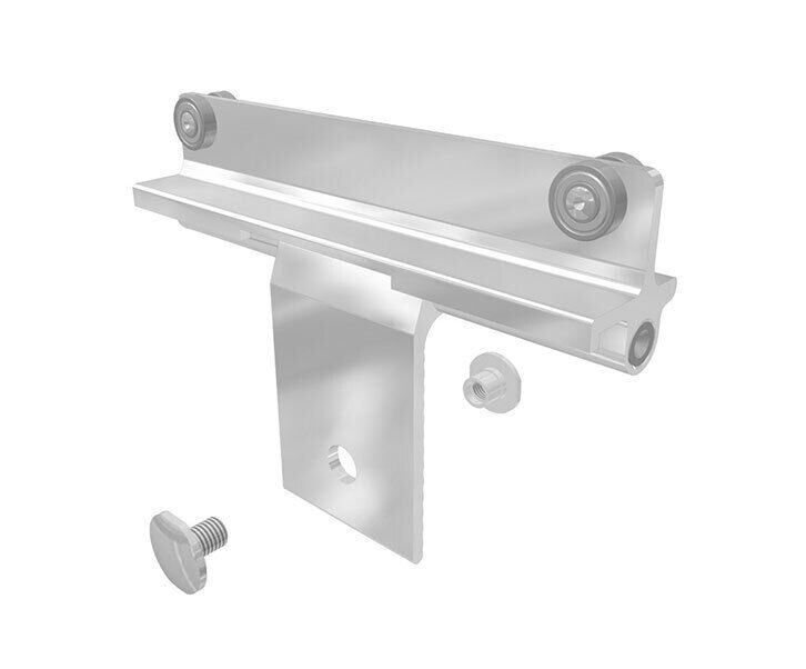 Edscha rongwagen - aluminium - met stalen rollers - voor Sesam Multiliner