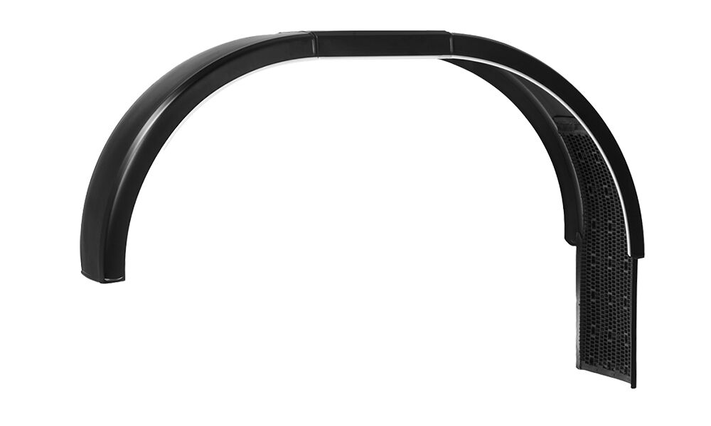 Parlok spatscherm stuuras - Supra anti-spray - 430 x 1700 mm (BxSpw) - HDPE