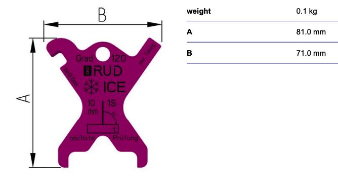 RUD ICE-Hijsketting testmeter IKPL-8