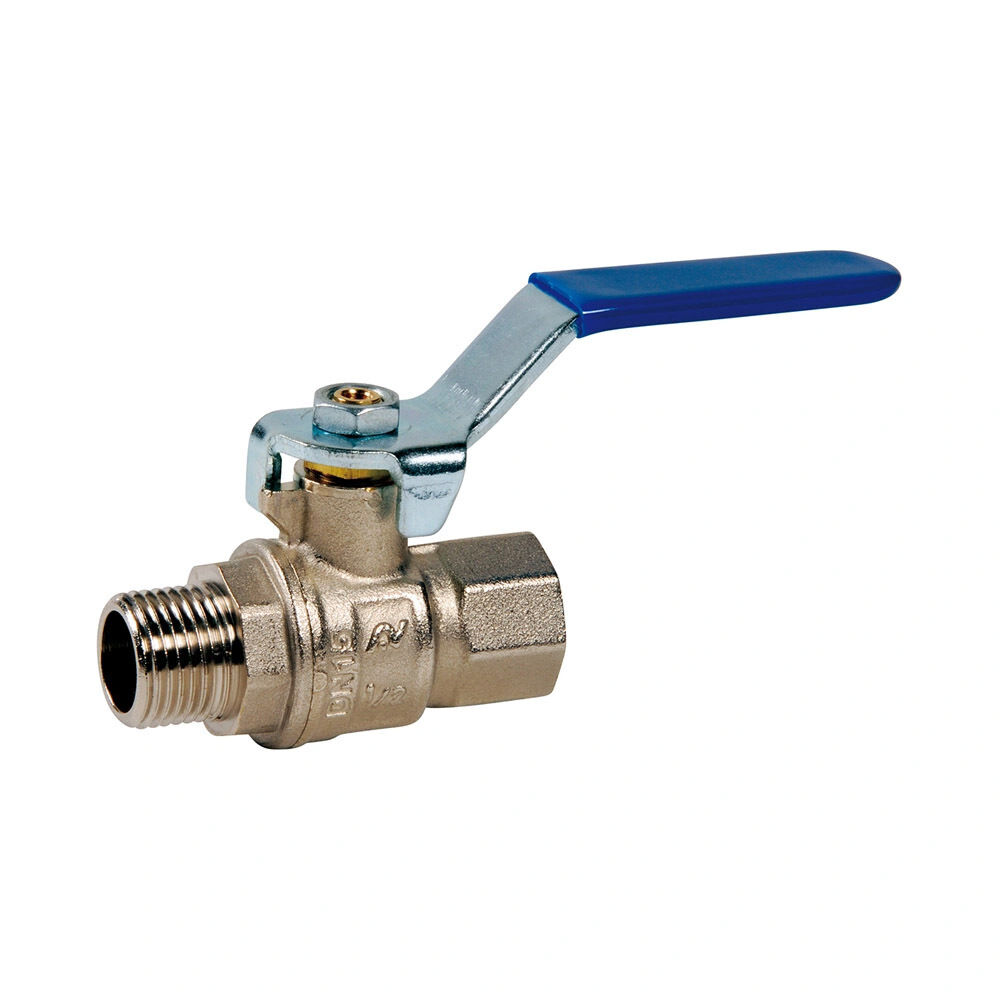 Airaga robinet à boisseau sphérique en laiton VS41 corps en 2 pièces 3/4" bsp filetage intérieur/filetage extérieur PN40 robuste air comprimé