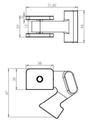 Rhiwa Quality security for 1.5 inch twistlock
