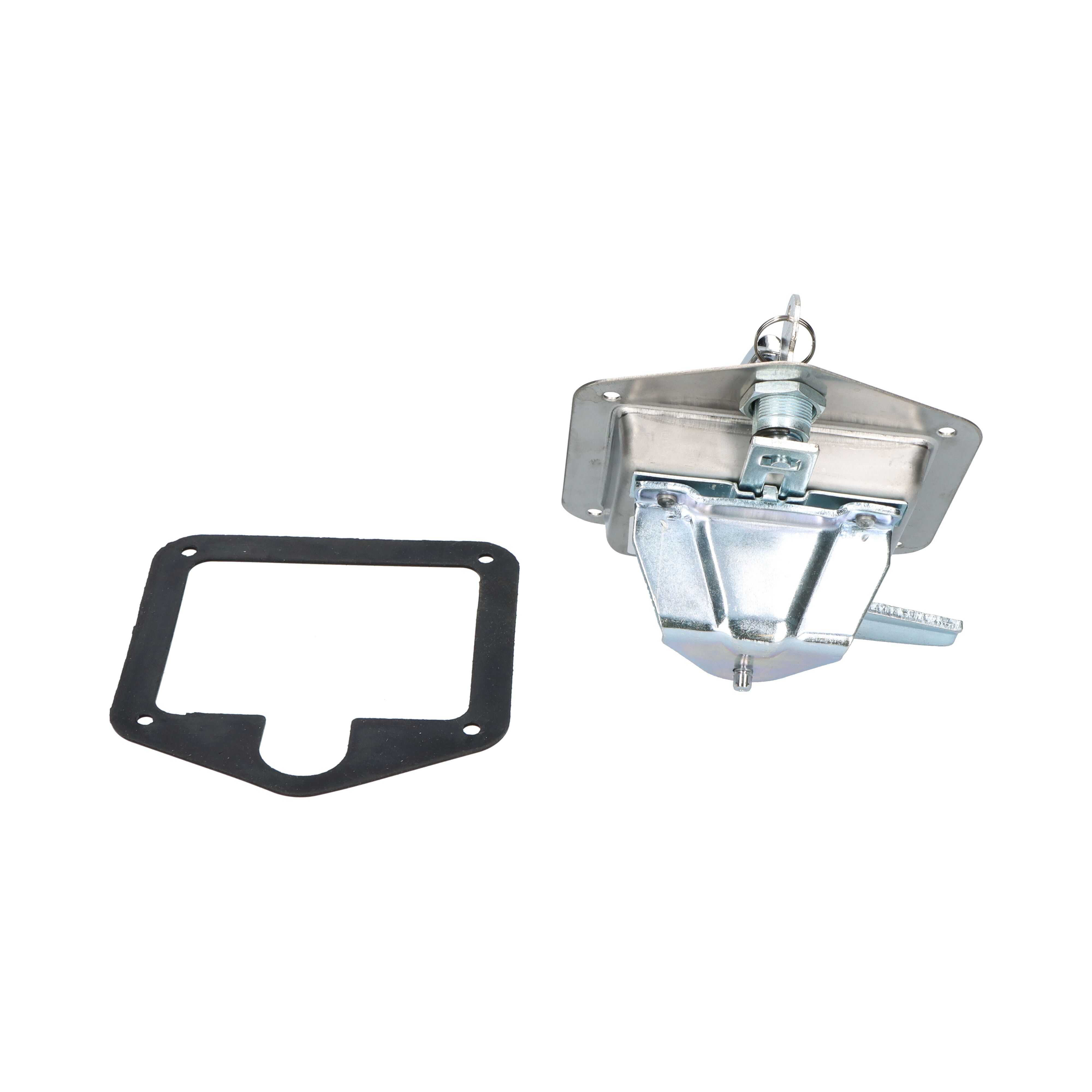 Pommier drop-T slot - 3-weg - verstelbaar 35-53 mm - gelijke sleutels - RVS