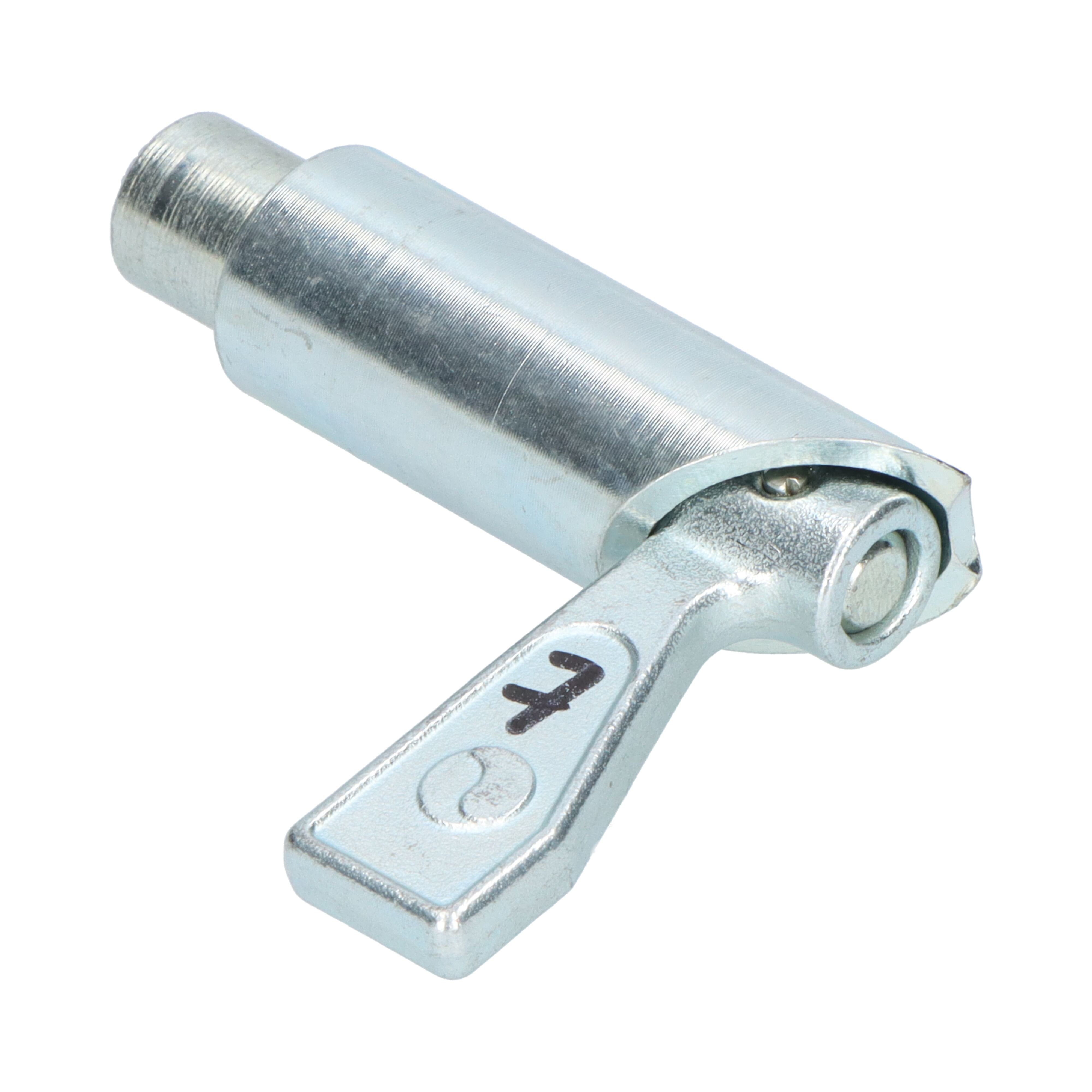 Pommier draw latch with pin Ø 14 mm - welding model - zinc-plated