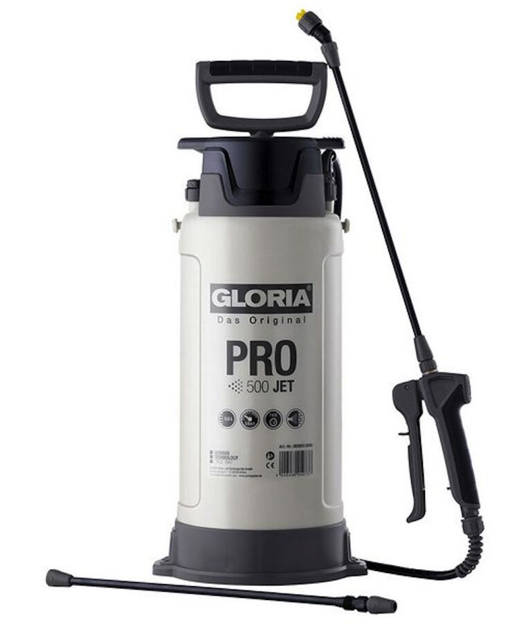 GLORIA Pro 500 Jet - drukspuit - olie bestendig - 5 liter