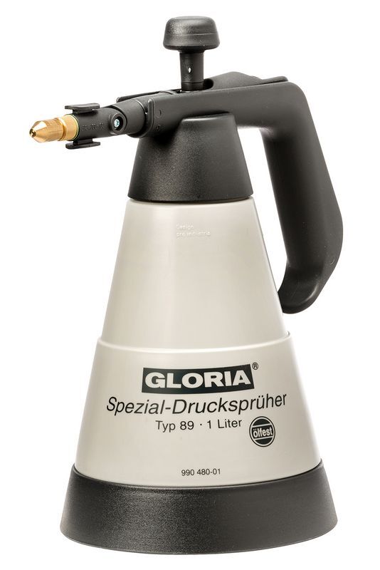 GLORIA Typ 89 - hand drukspuit - olie bestendig - 1 liter