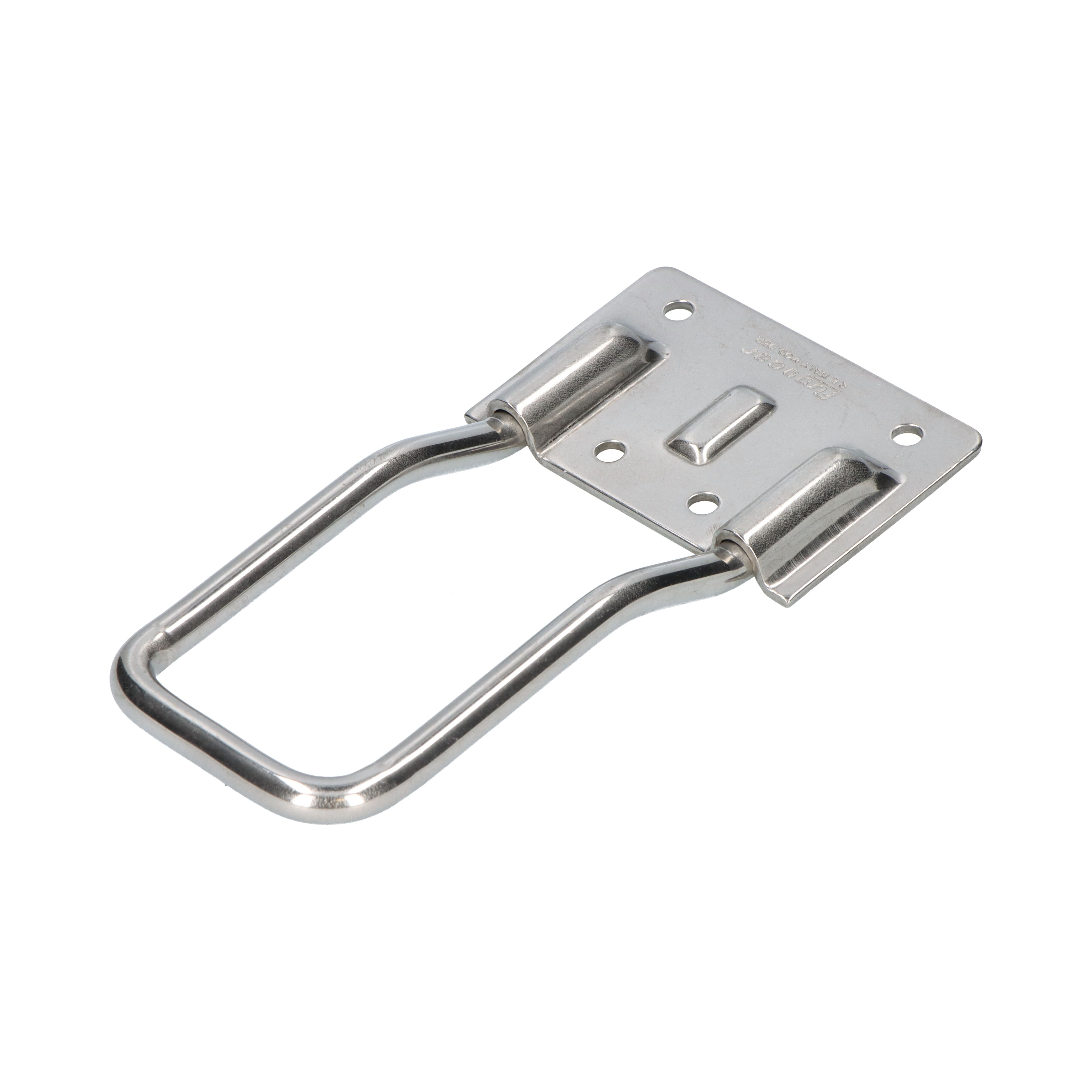 Pommier door latch - without holder - stainless steel
