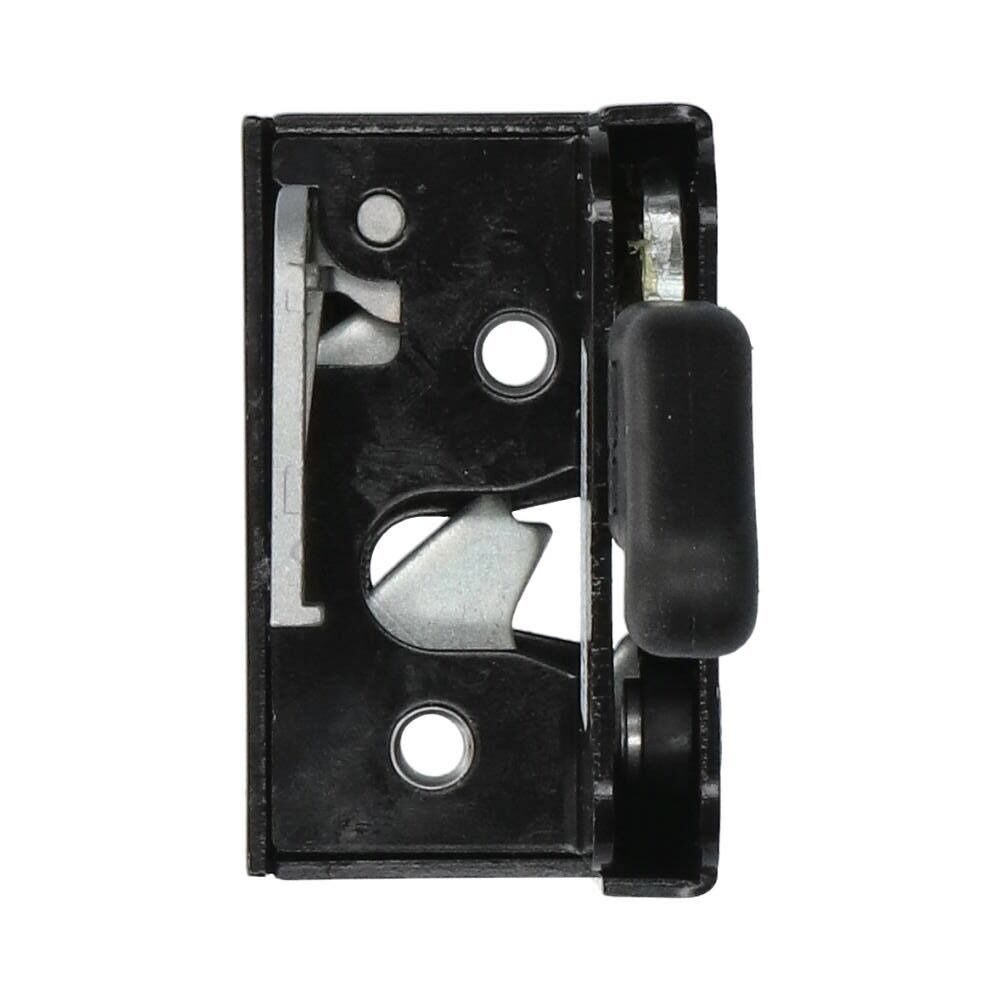 Pommier car door lock - 74 x 69 mm - left - with handle - black coated steel