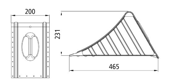 Rhiwa Quality wielkeg T3 G53 - verzinkt