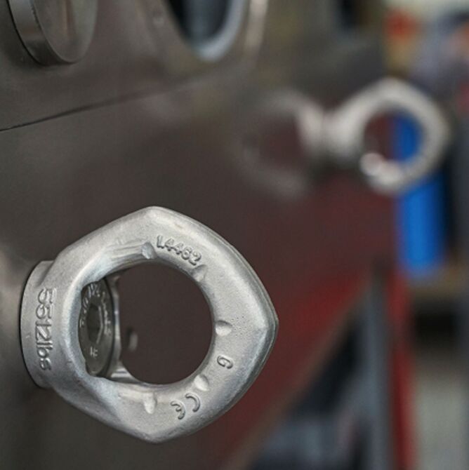 RUD Inox-Star® M12 boulon à œil - L=18 mm
