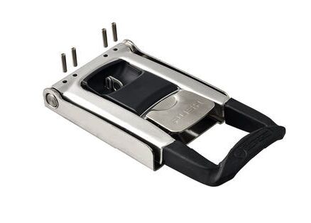 Pommier handle Torseo push - for locking Ø 16 mm - stainless steel