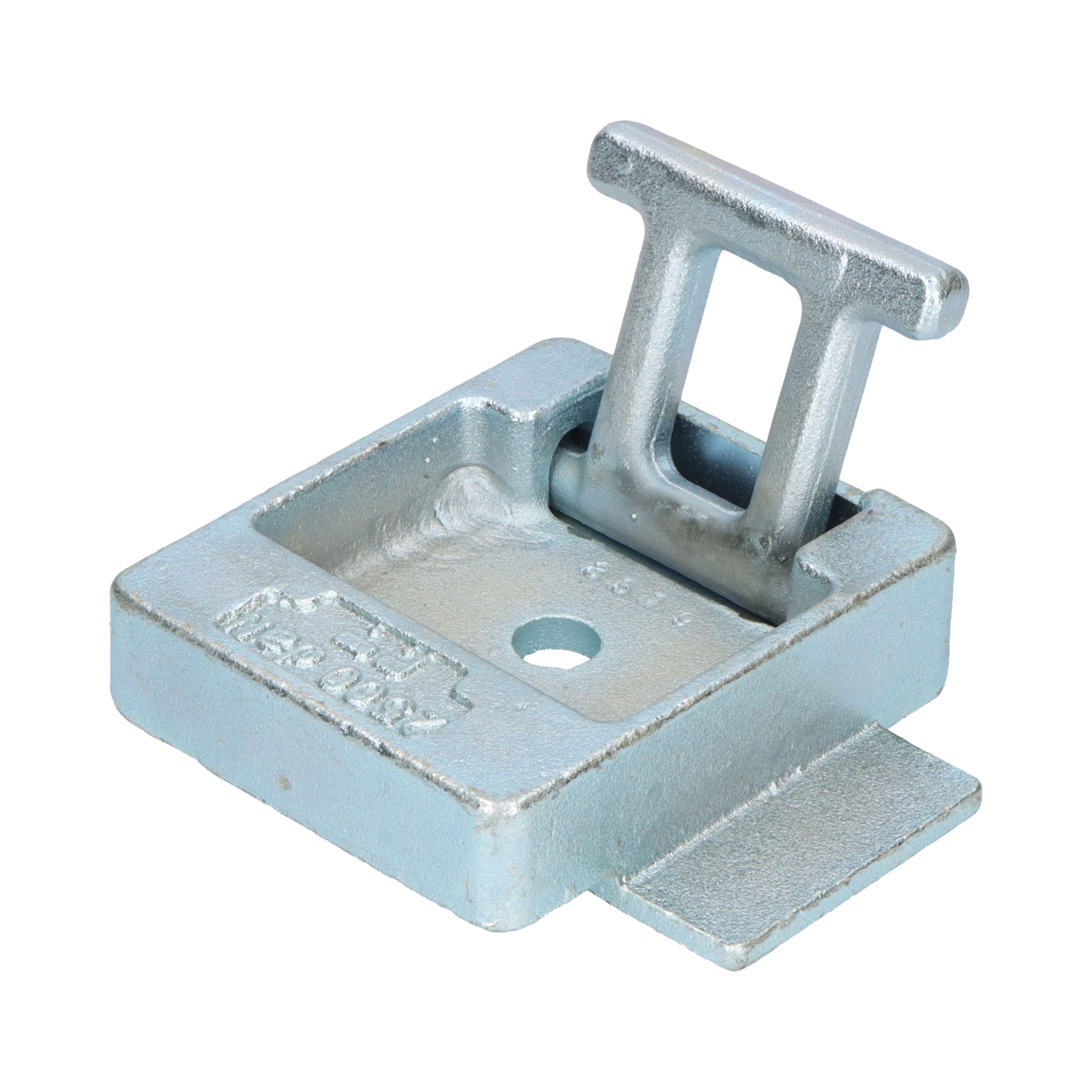 Pommier lashing bowl 2,5 tonnes - bolt-on model - zinc-plated