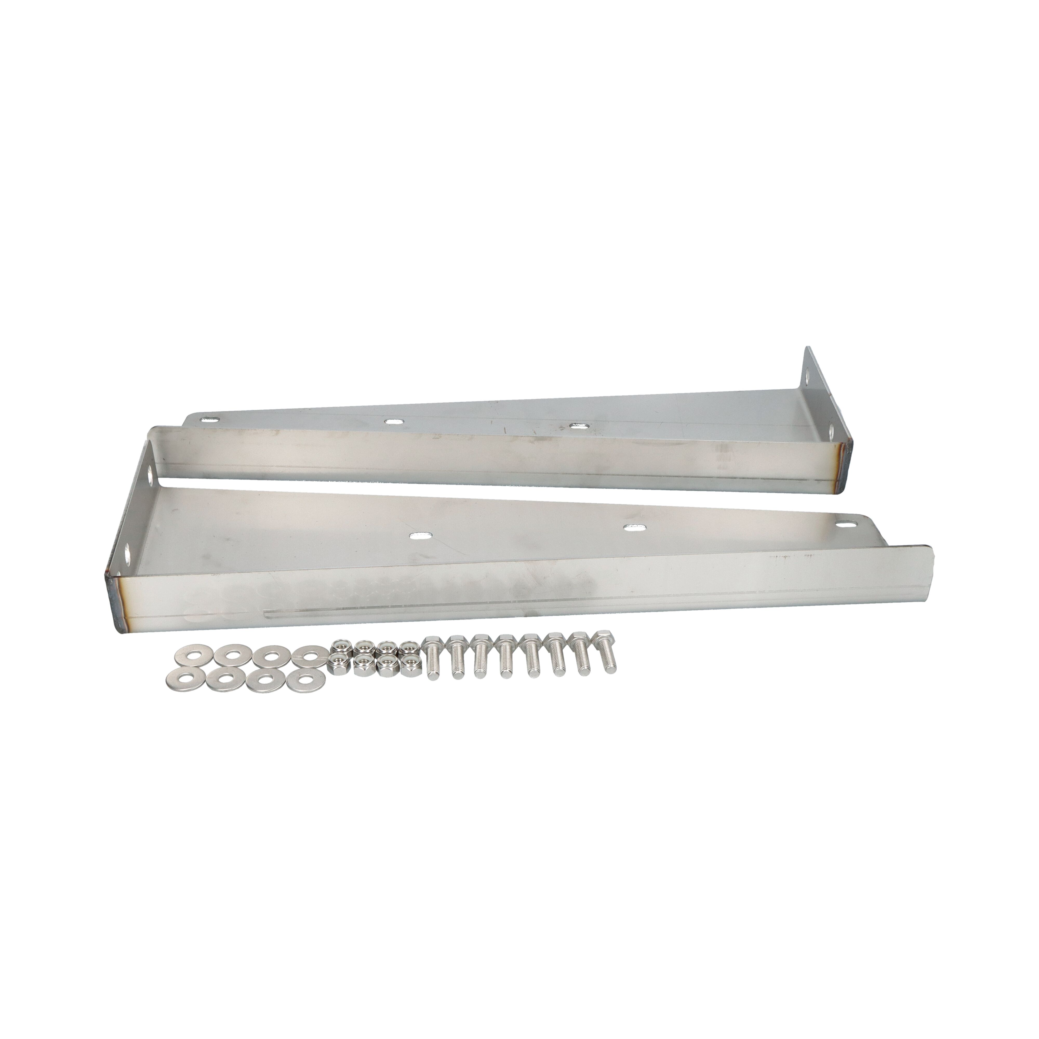 Bawer montagesteunen set - 520 x 205 mm - RVS - voor Bawer kist
