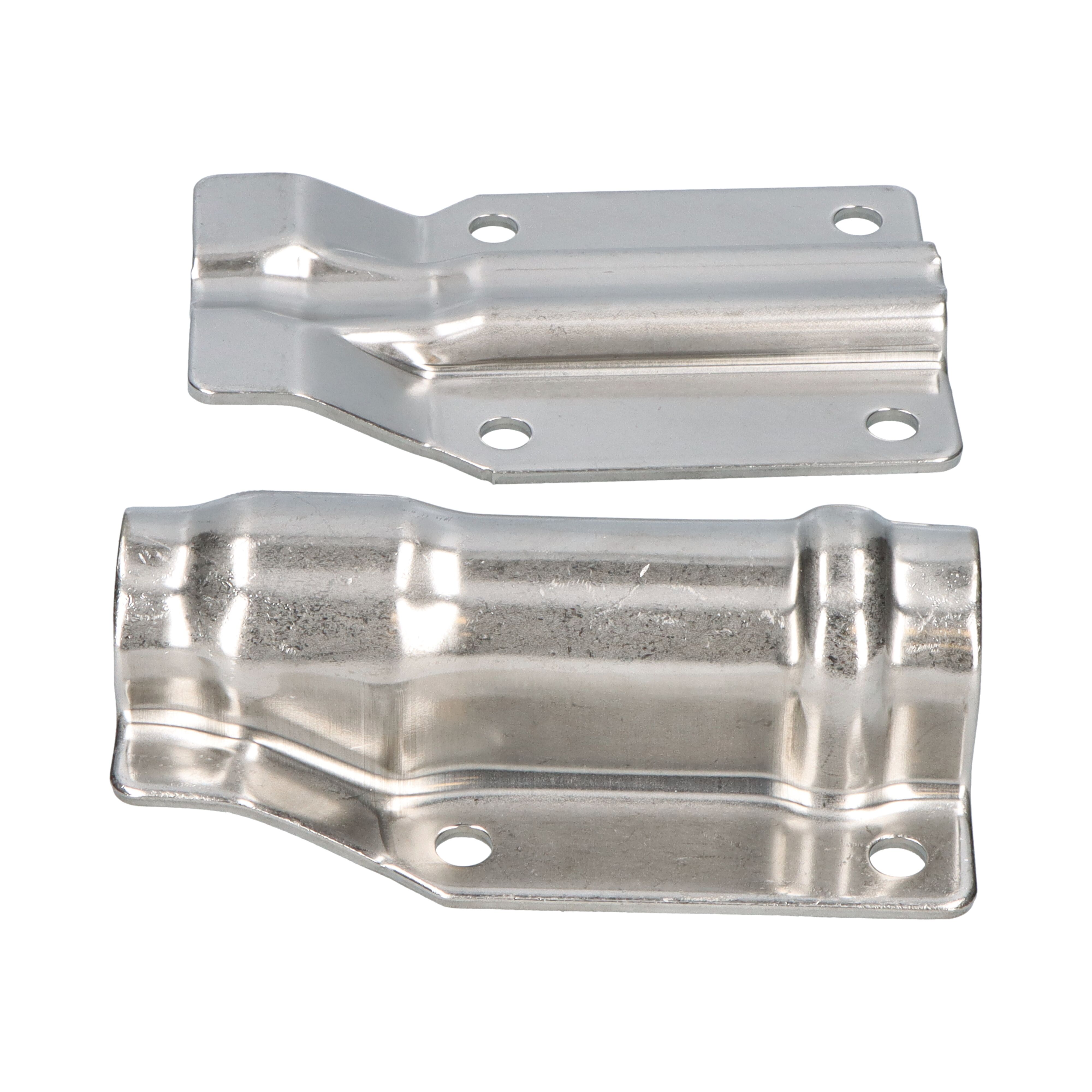 Pommier rod guide - for locking Ø 27 mm - height 135 mm - stainless steel