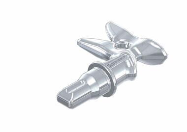 Pommier locking gear clasp - model PS4 - for locking Ø 27 mm - stainless steel